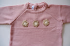 Sweater Sophia Flores Rosado