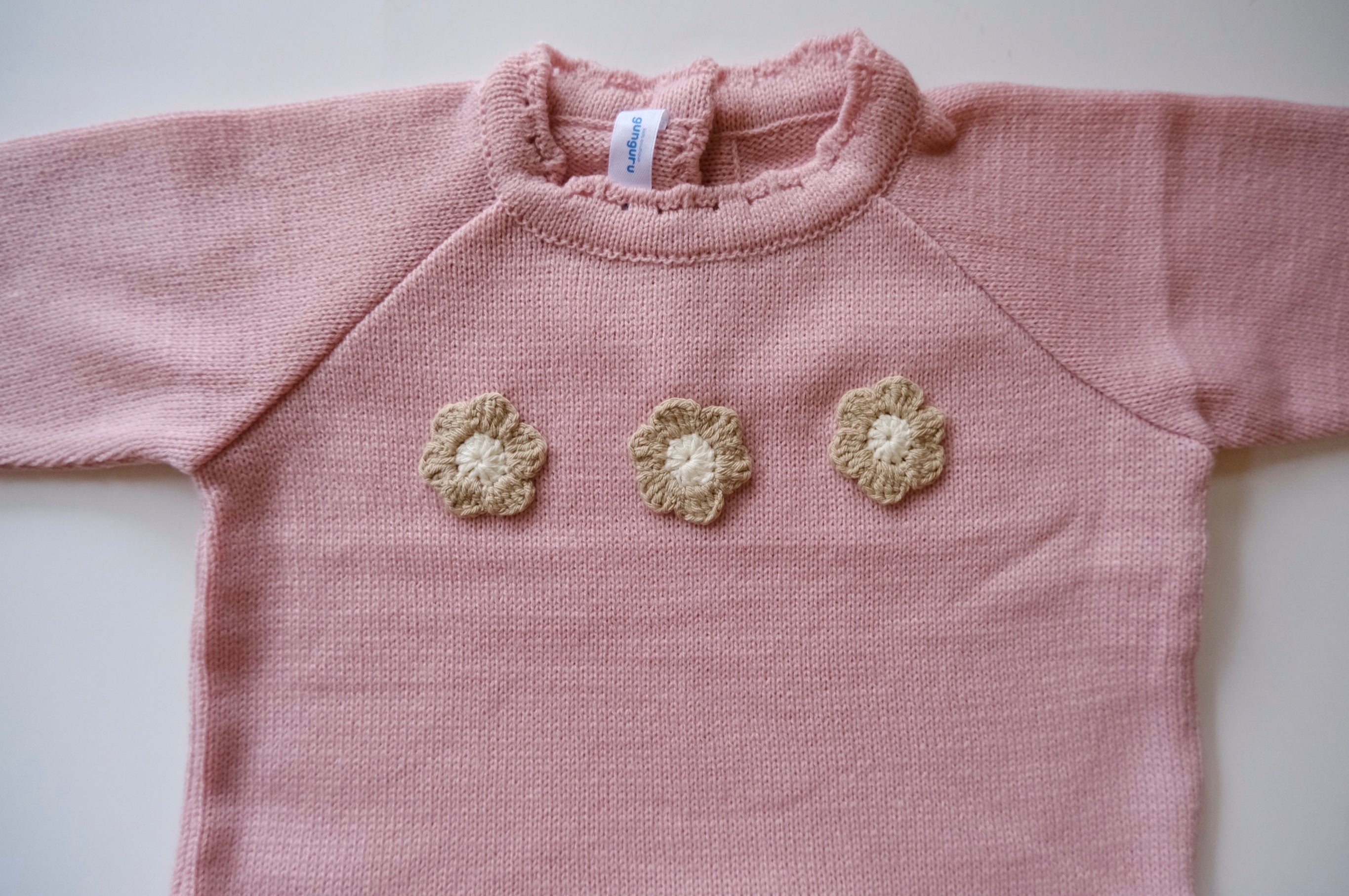 Sweater Sophia Flores Rosado