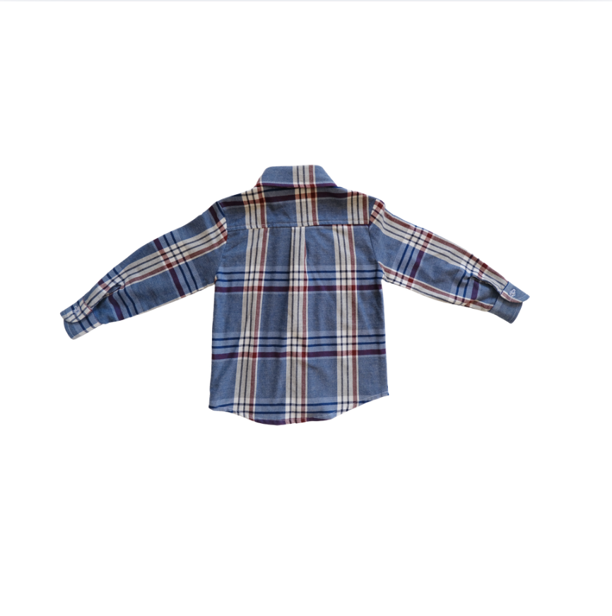 Camisa Leñador Azul