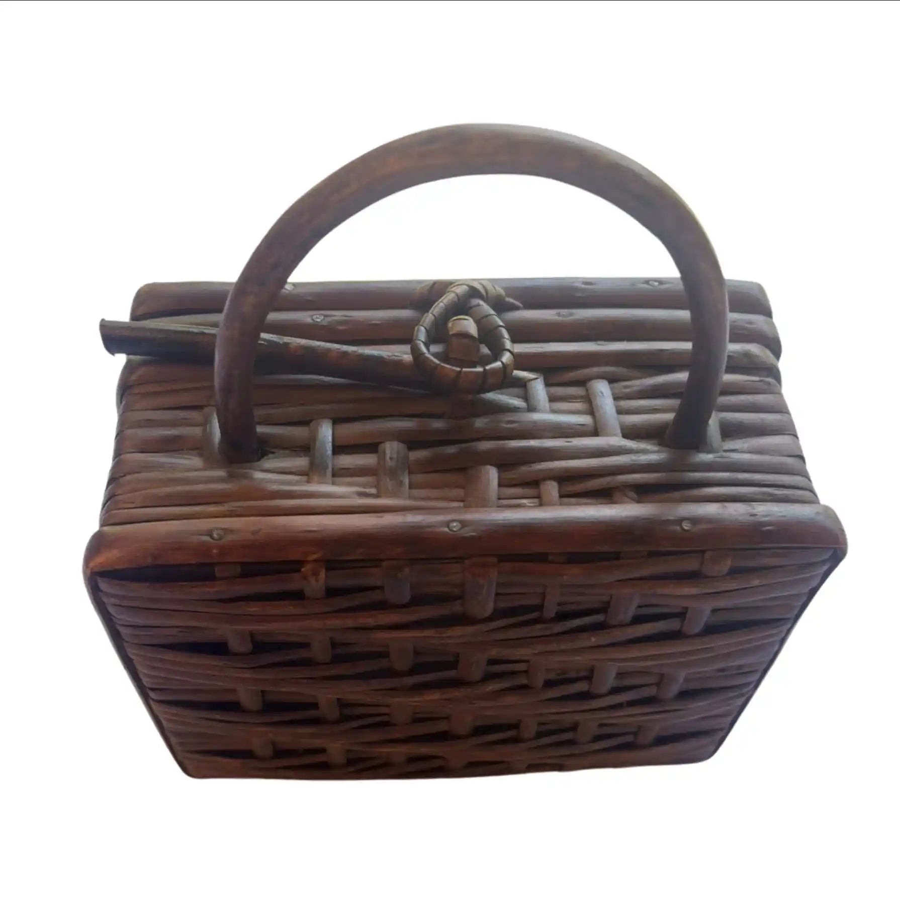 Cartera mimbre