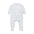 Enterito zipper corazones celeste