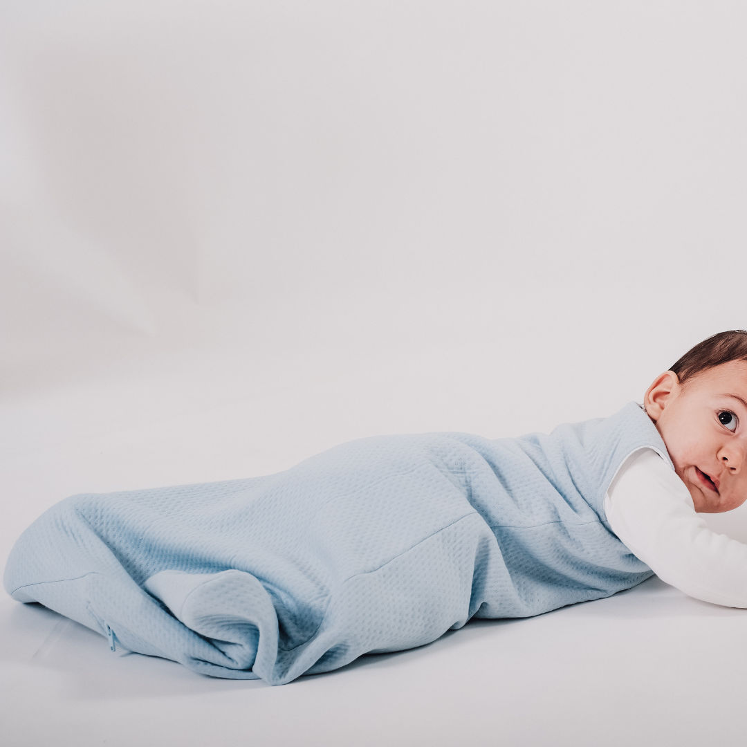 Saco de dormir celeste 0-6 meses