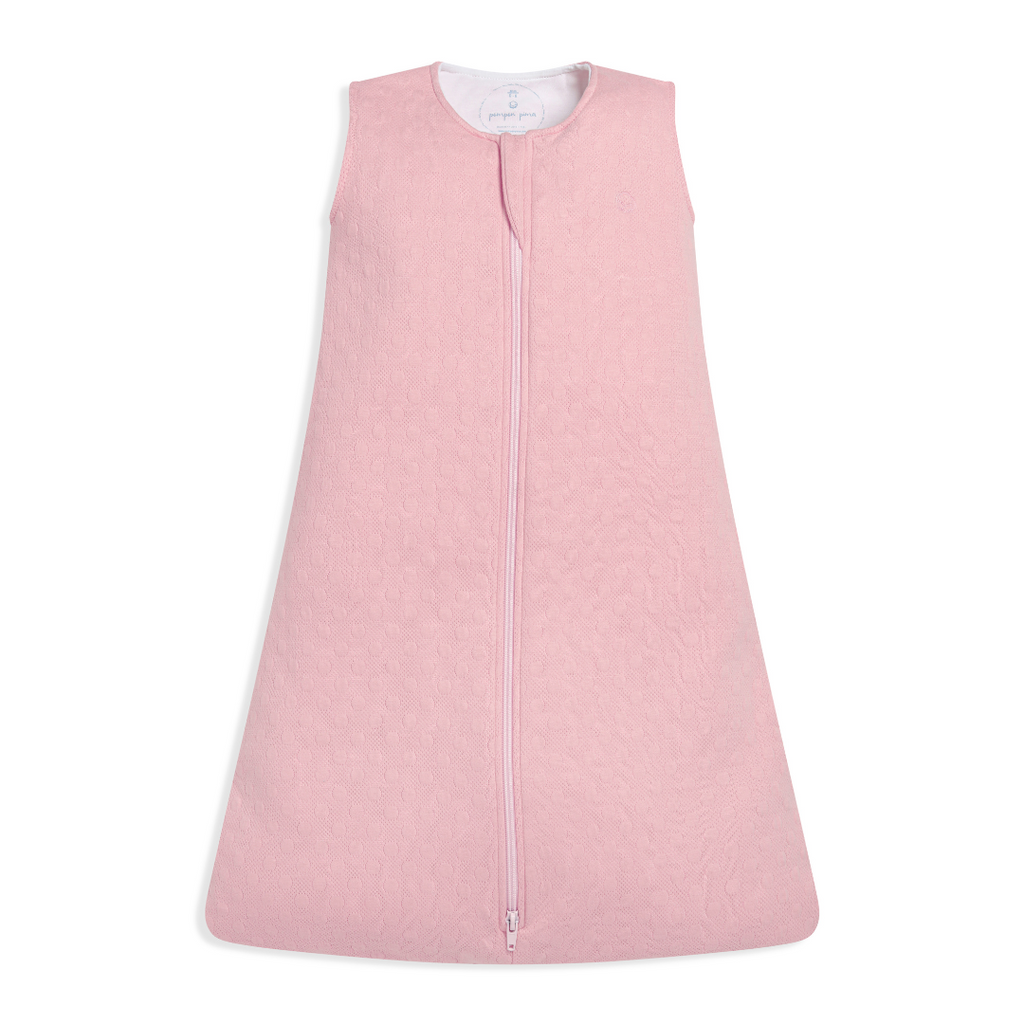 Saco de dormir rosado 0-6 meses
