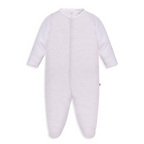 Enterito Clasico pink stripes