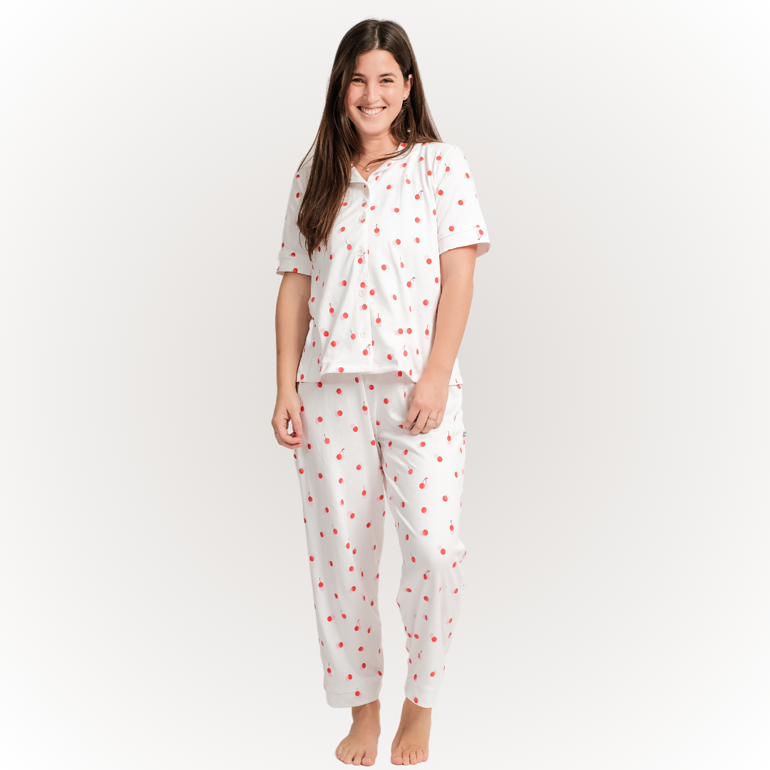 Pijama Cereza Mamá